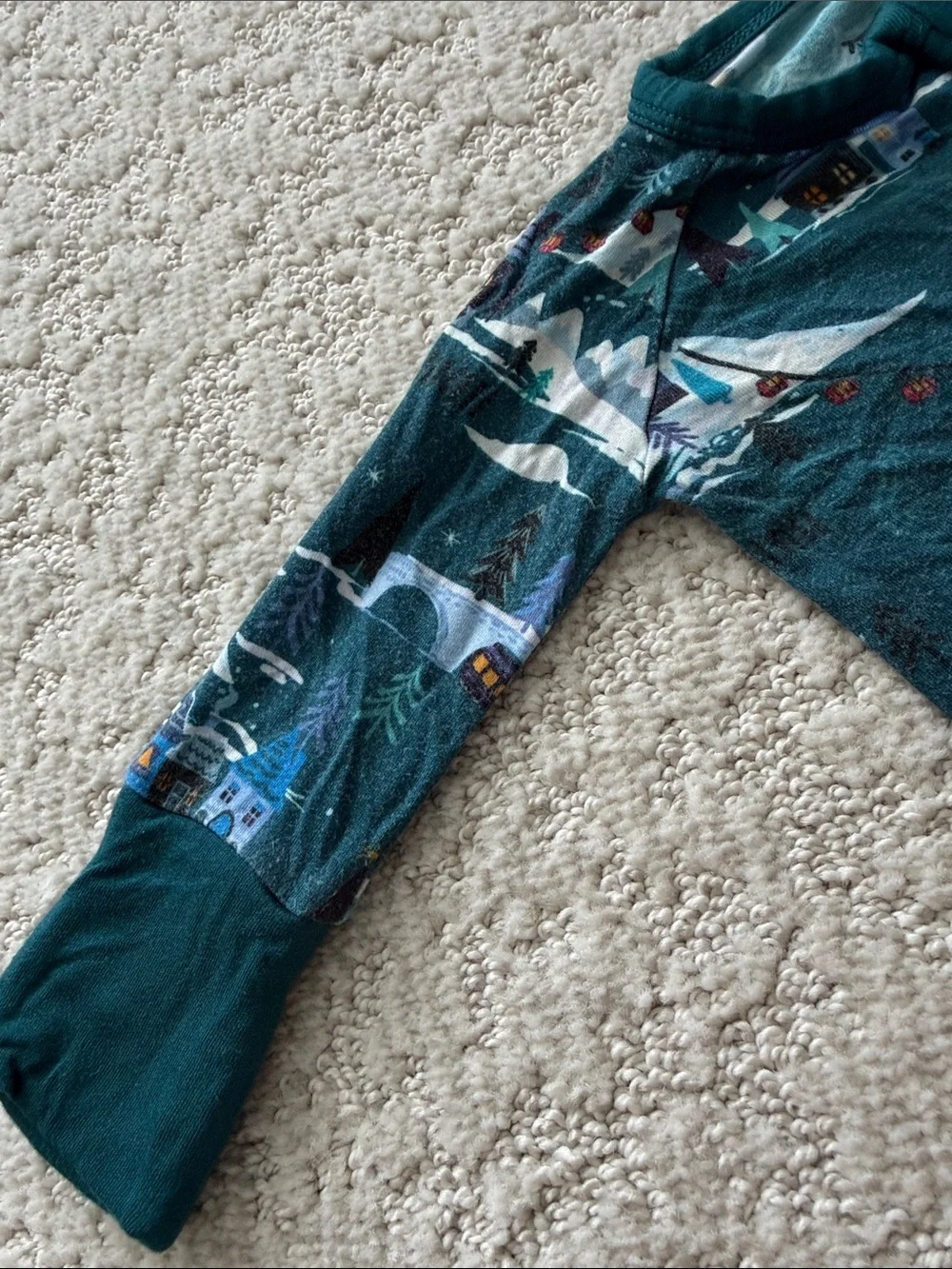 Little Sleepies Polar Express Zippy